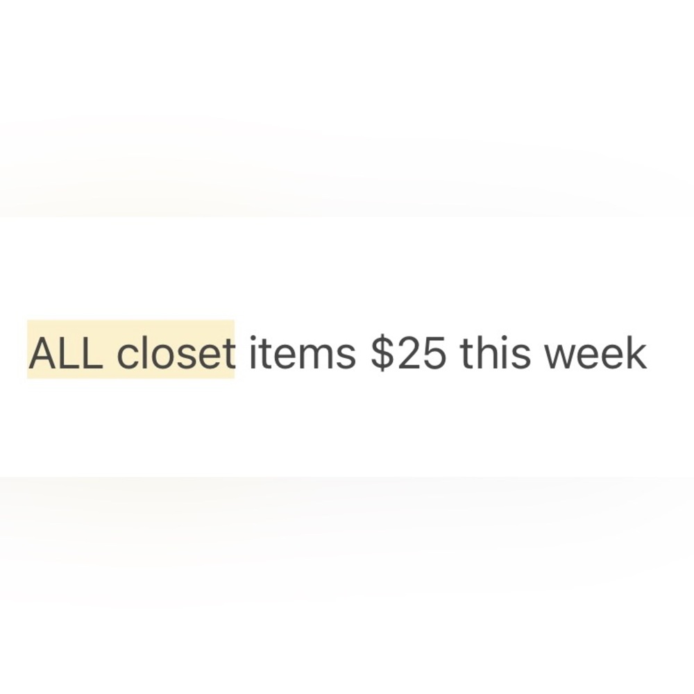 Sale